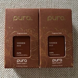 Pura Simmer Pot Fragrance Refill (2).  Brand New and hard to find!!!